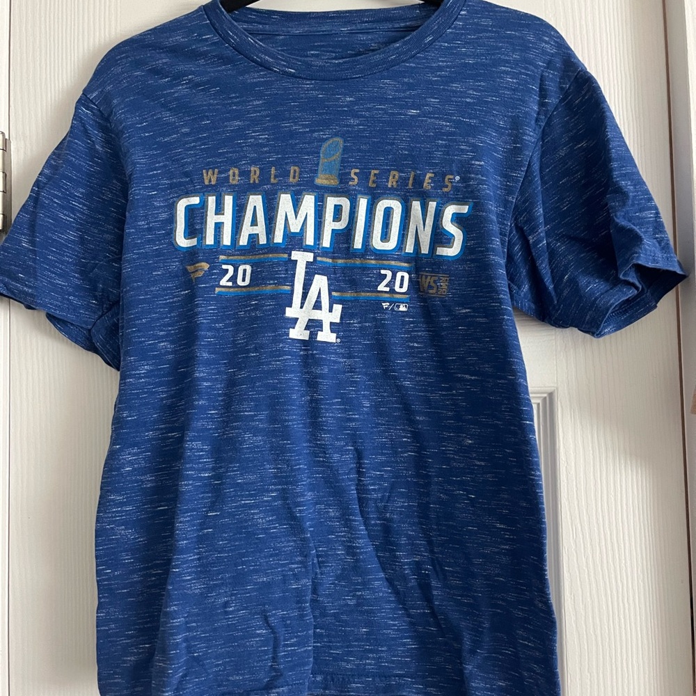 Dodgers 2020 WC Heather Blue T-Shirt